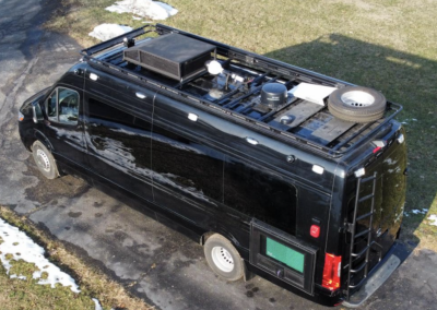 Law enforcement mobile commmand sprinter van
