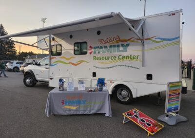 Custom nonprofit donation distribution bus